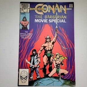 Conan the Barbarian Movie Special #1 Marvel Comics October 1982